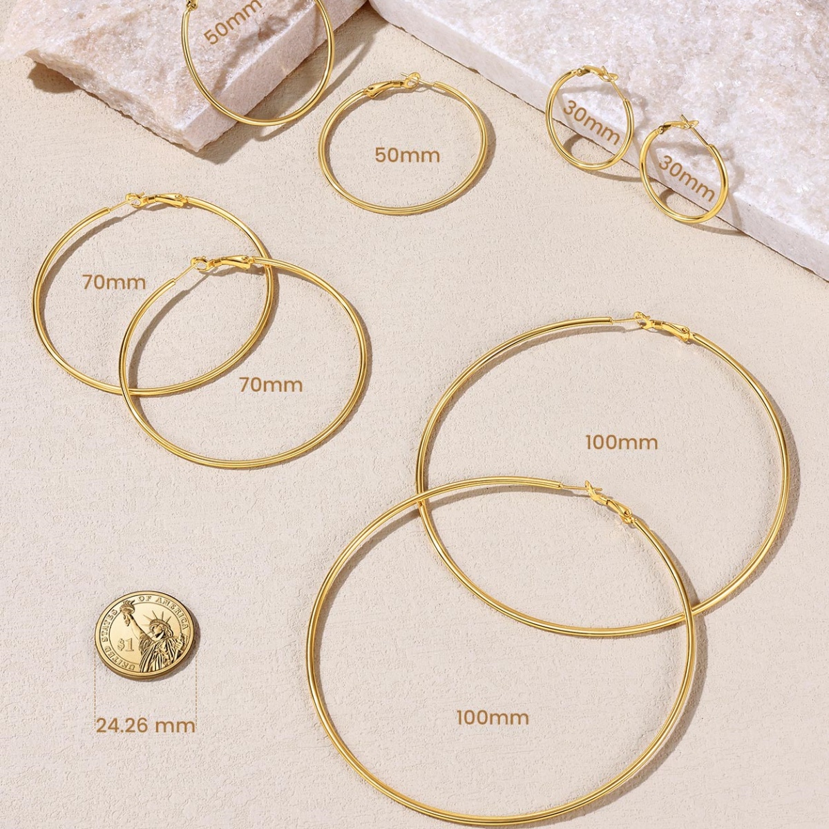 gold hoops