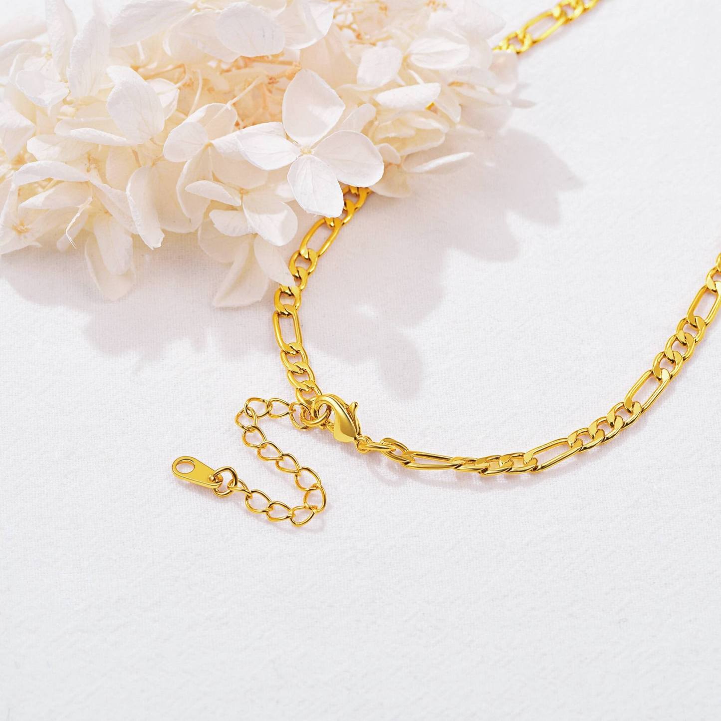 Gold Plated Initial Letter Necklace With lobster clasp
