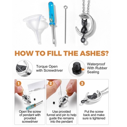 how to fill the ashes