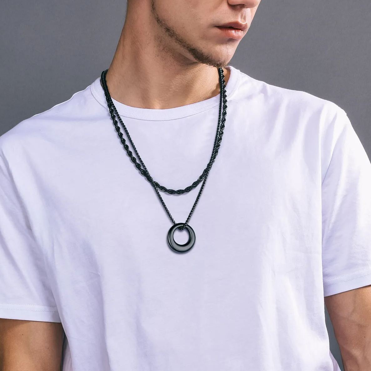 cremation urn necklace model