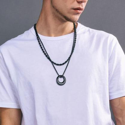 cremation urn necklace model