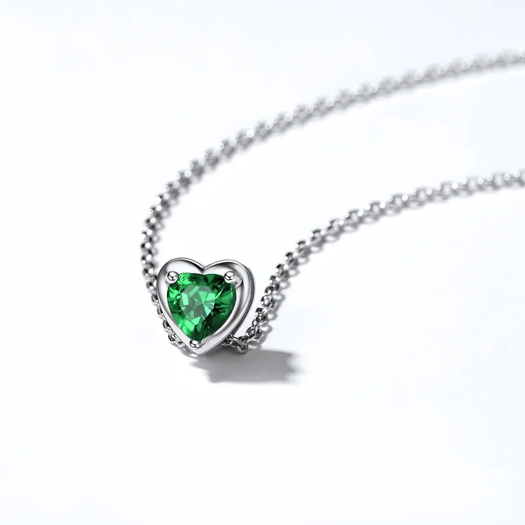 May Emerald Birthstone detail