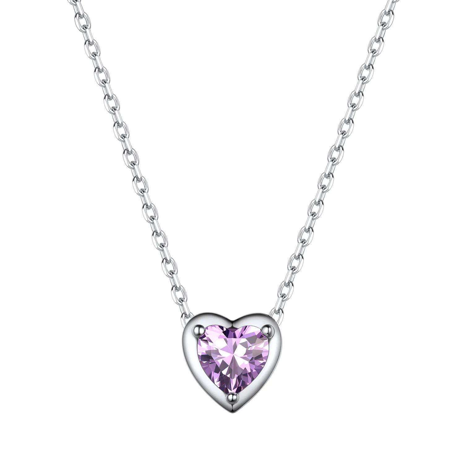 June Alexandrite birthstone necklace