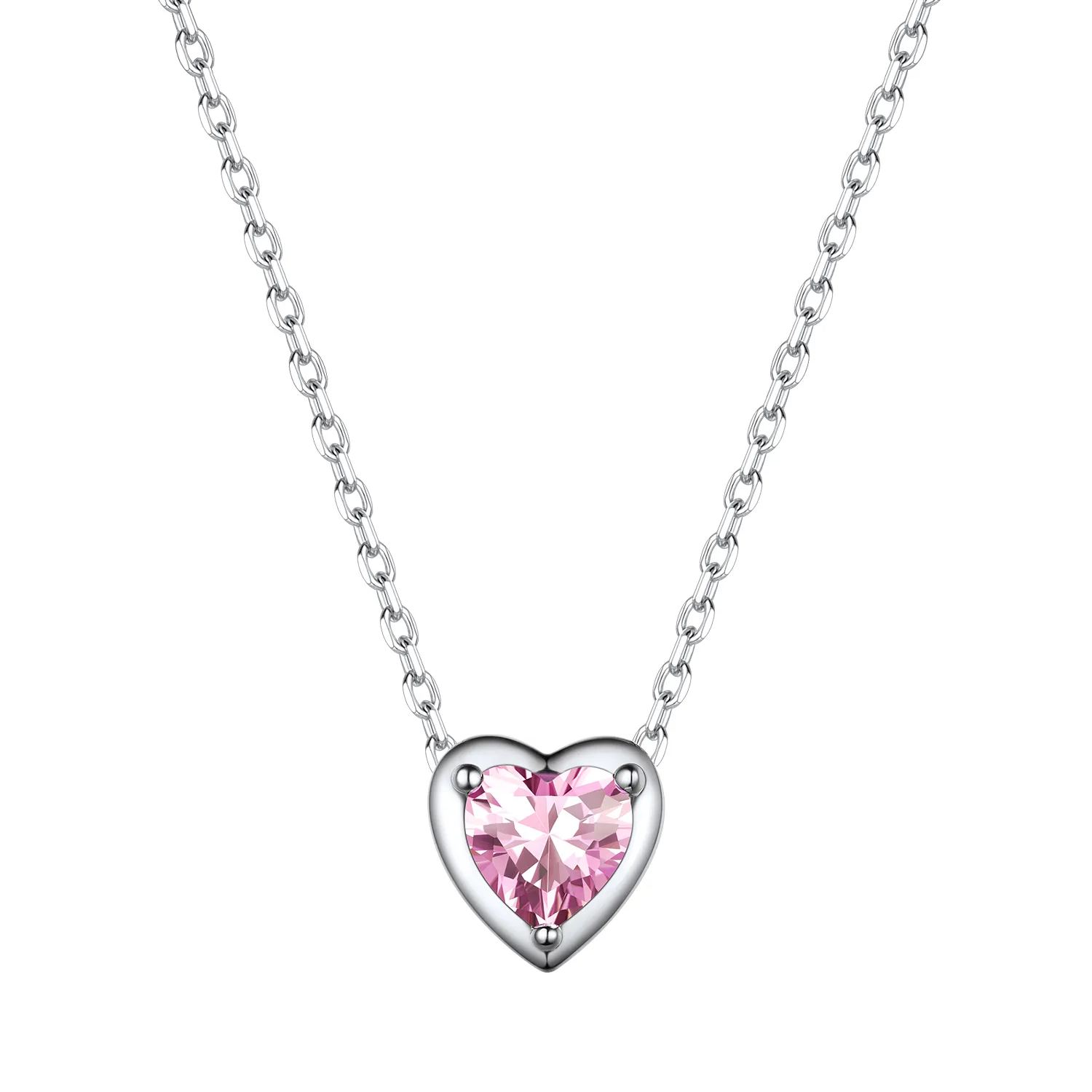 October Tourmaline Birthstone Necklace