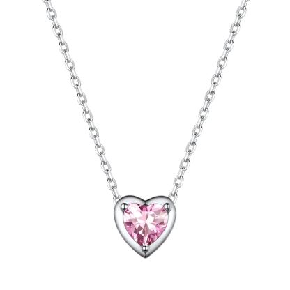 October Tourmaline Birthstone Necklace