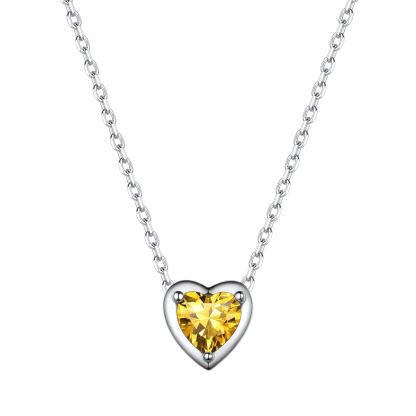 November Topaz Birthstone Necklace