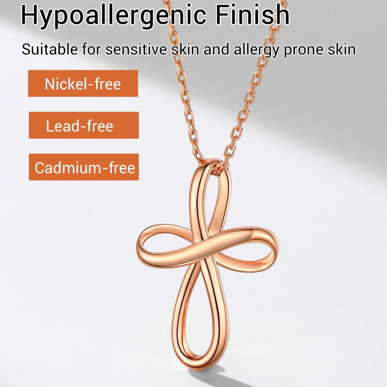 Sterling Silver Celtic Knot Necklace for Women hypoallergenic