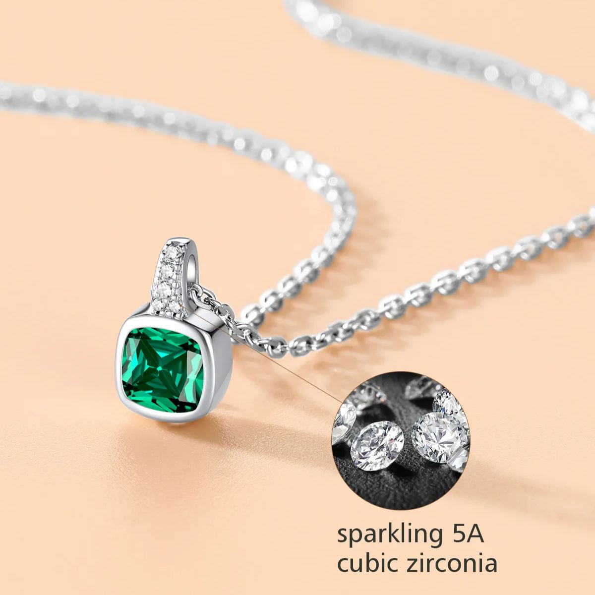 Cubic Zirconia  Necklace for Women 