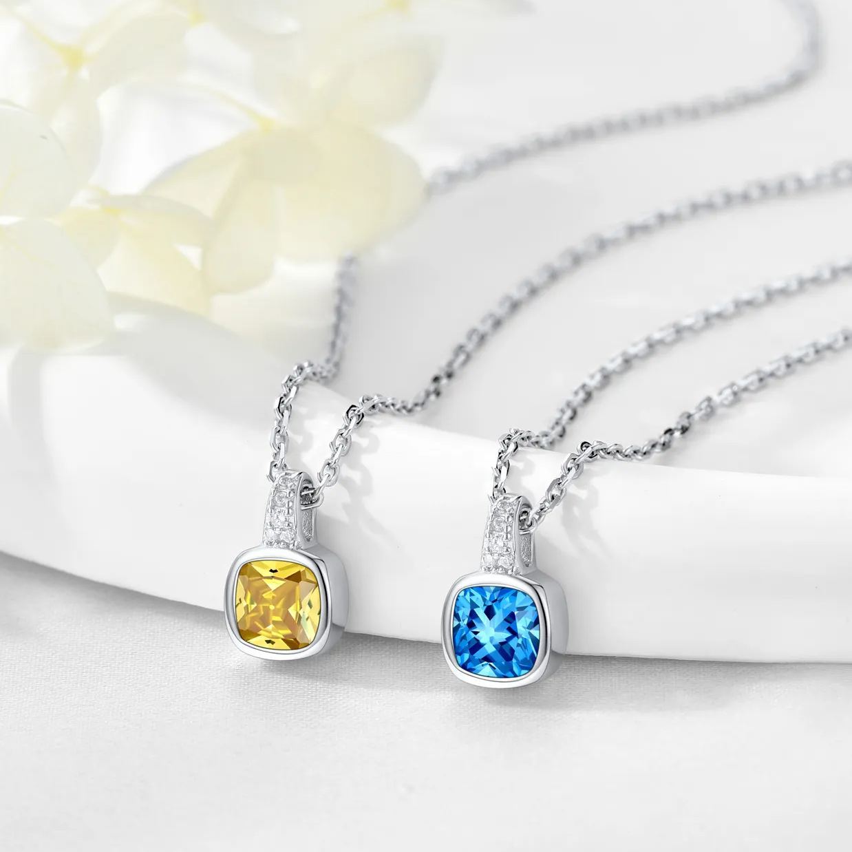Birthstone Cubic Zirconia Necklace for Women occasion
