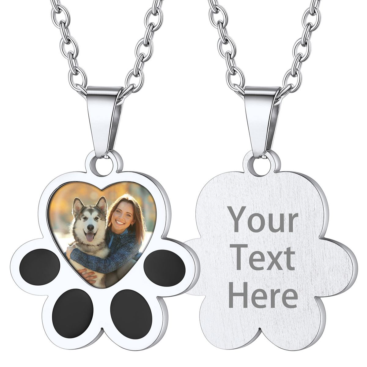 Custom Photo Necklace Gift Jewelry for Pet Lover