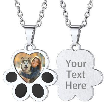 Custom Photo Necklace Gift Jewelry for Pet Lover