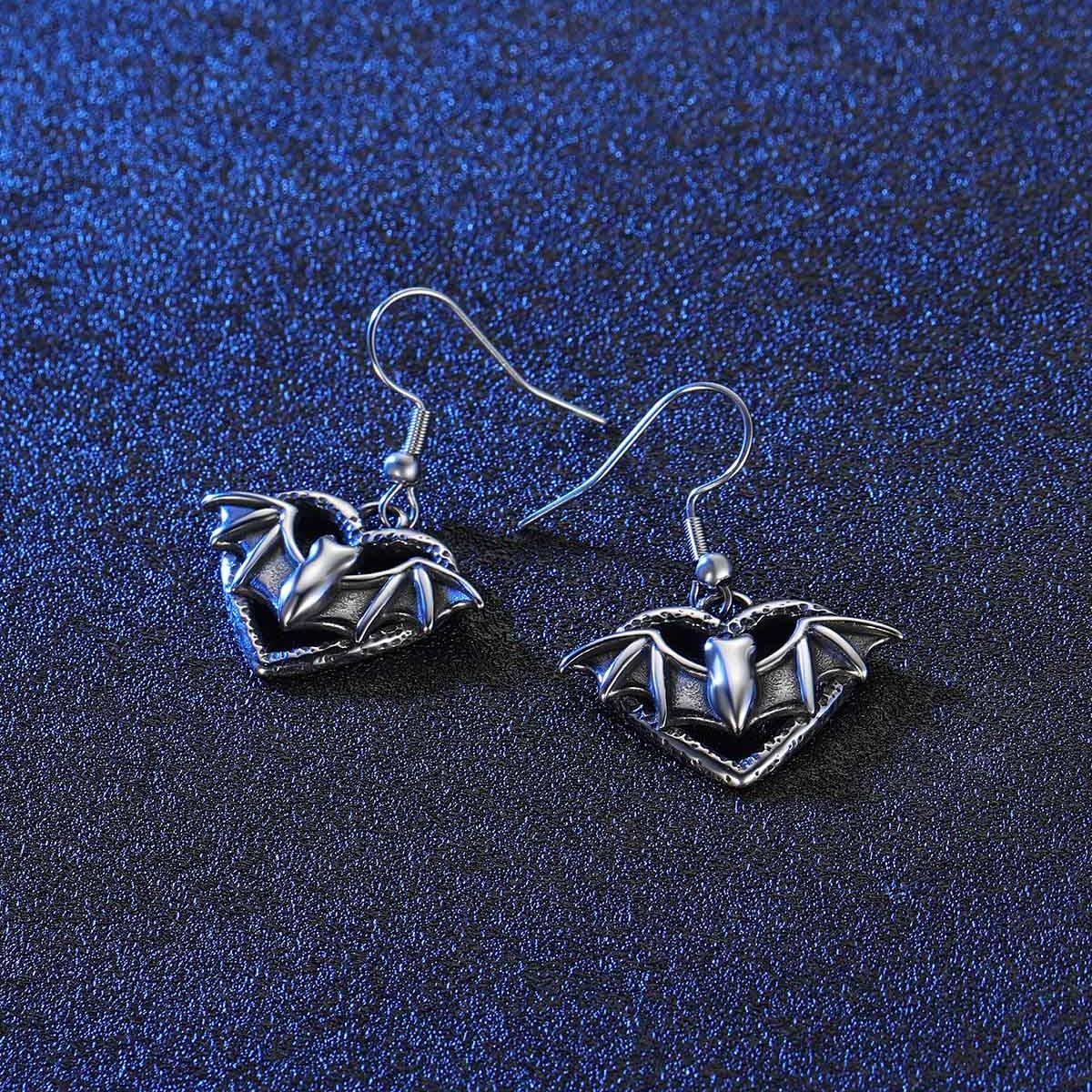 Bat Earrings Halloween party gift