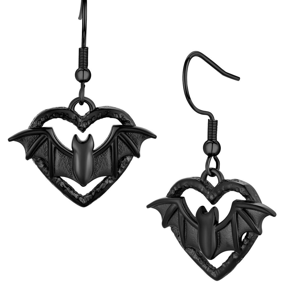 Bat Earrings Halloween Present Ideas