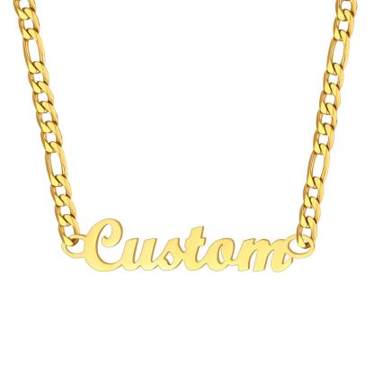 Custom Name Necklace for Women gold