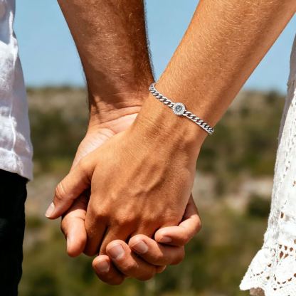 Personalized Photo Projection Bracelet - Valentine's Day Gift
