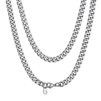 Miami Cuban Link Chain Necklace for Men 6mm