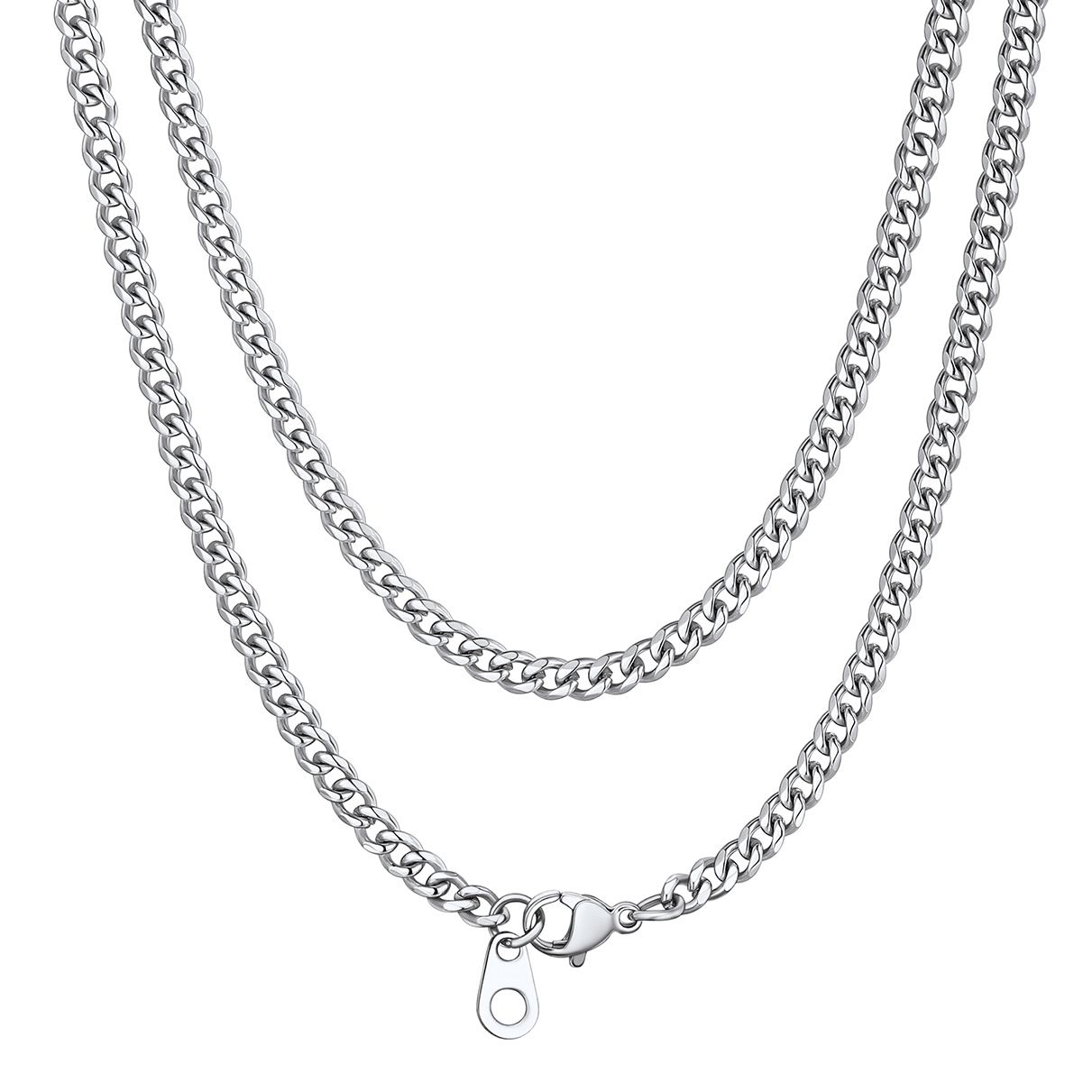 Miami Cuban Link Chain Necklace for Men 3mm