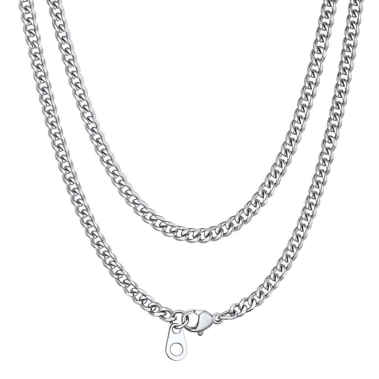 Miami Cuban Link Chain Necklace for Men 3mm
