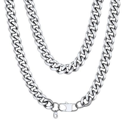 Miami Cuban Link Chain Necklace for Men 12 mm