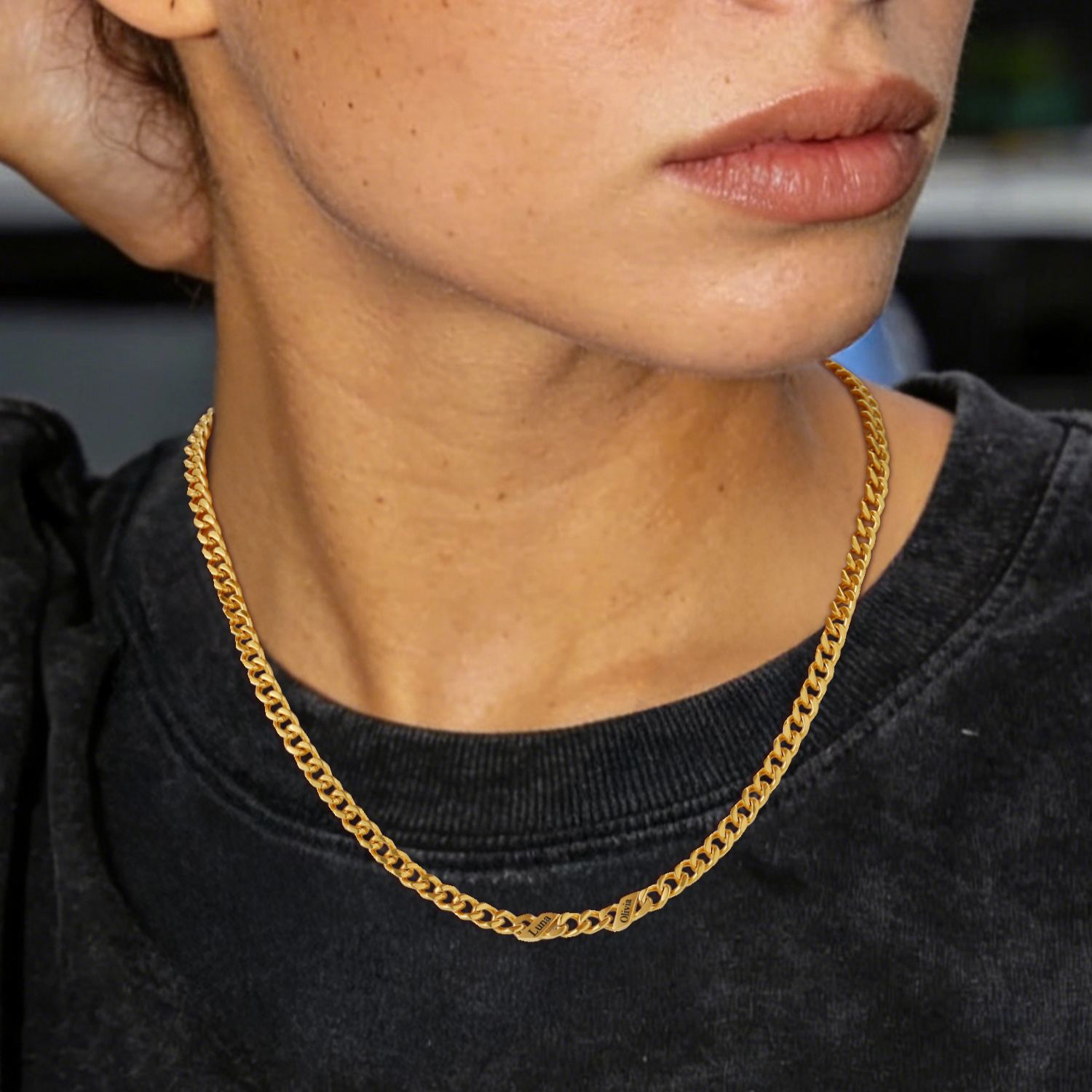 Custom Names Cuban Chain Necklace 5/7/9MM