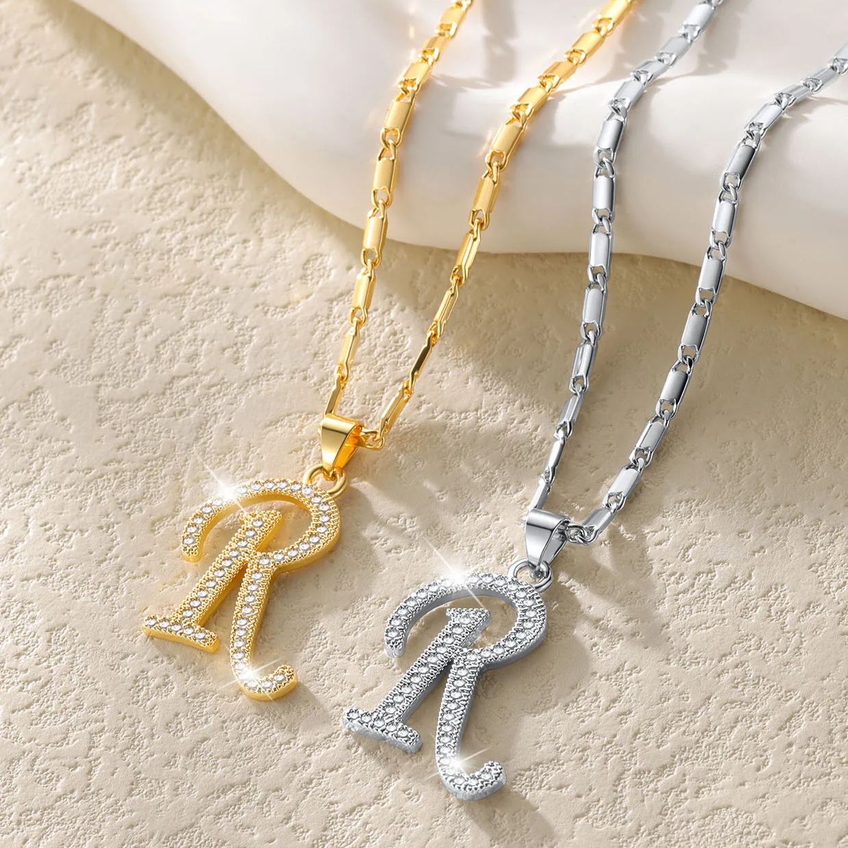 Delicate Initial Necklace for Women