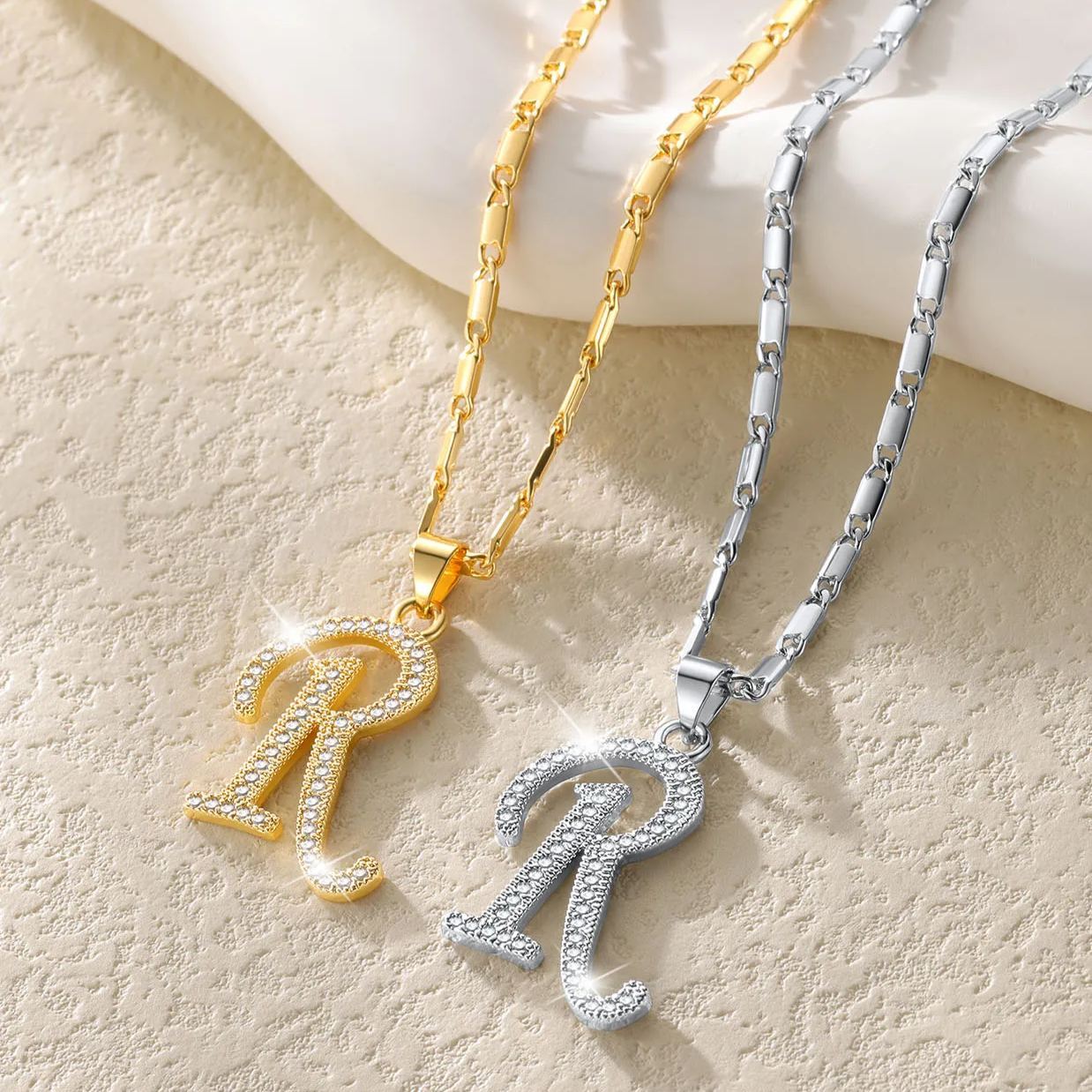 Delicate Initial Necklace for Women