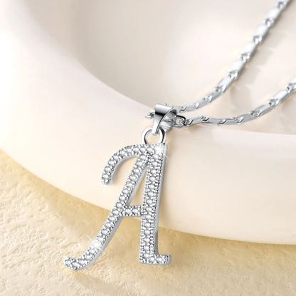 Delicate Initial Necklace for Women A

