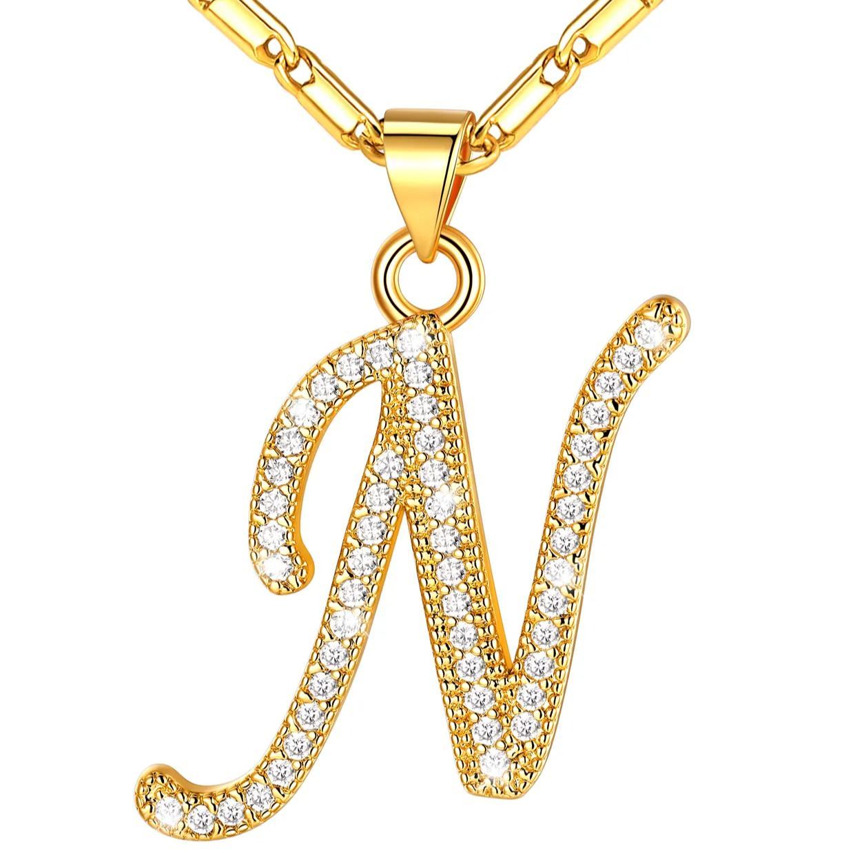 Delicate Initial Necklace for Women