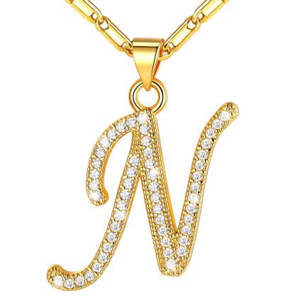 Delicate Initial Necklace for Women