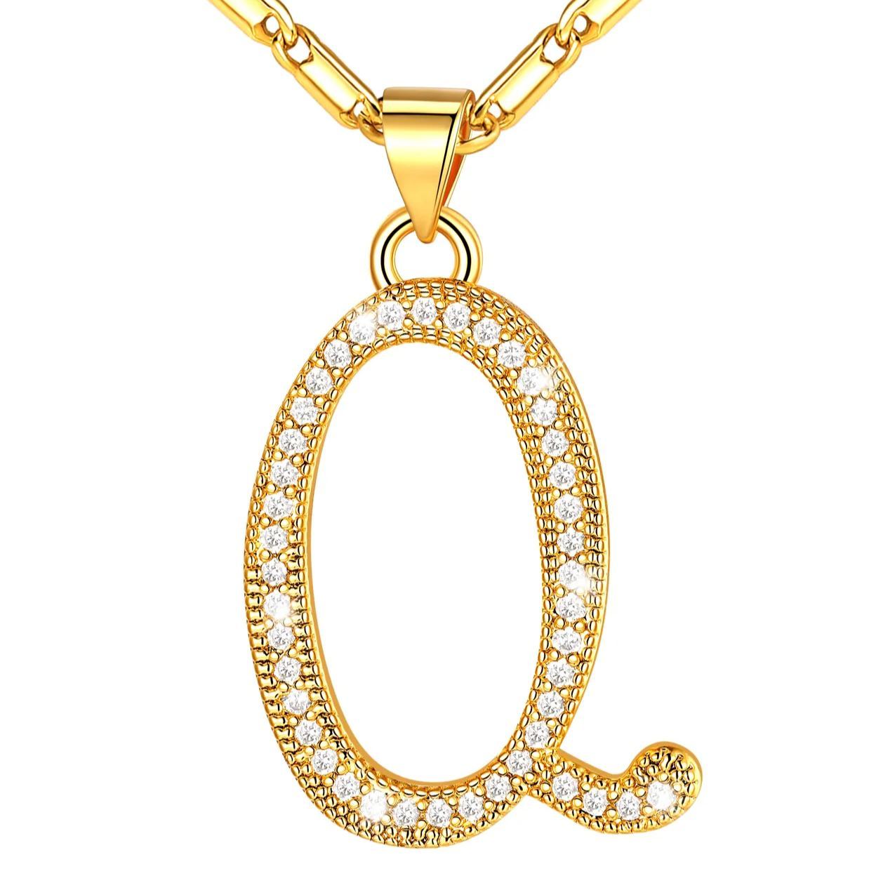 Delicate Initial Necklace for Women