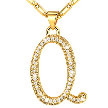 Delicate Initial Necklace for Women
