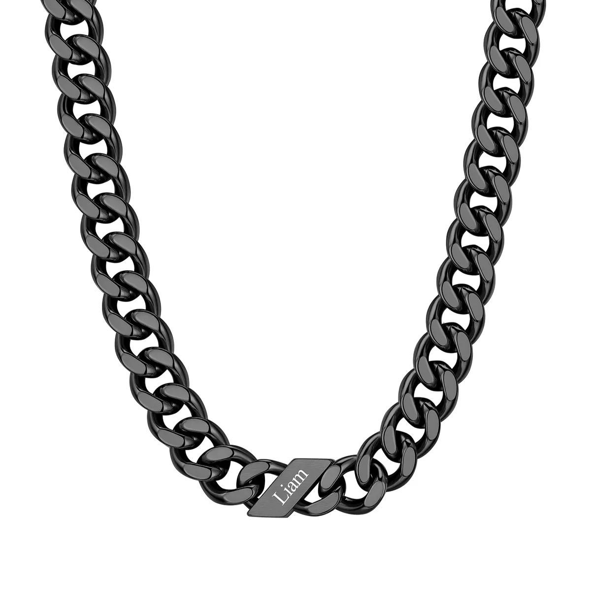 Custom Names Cuban Chain Necklace 7/9/12MM