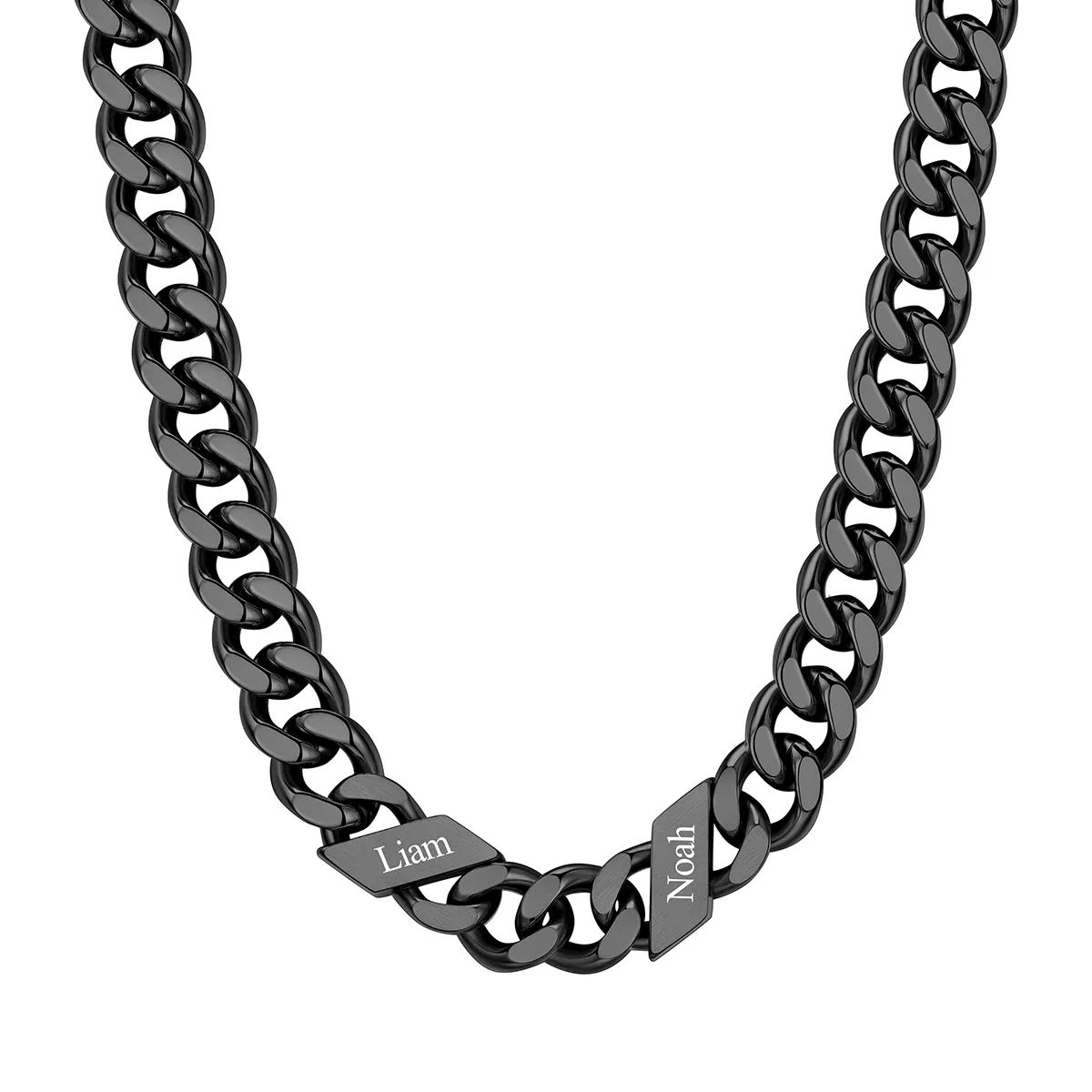 Custom Names Cuban Chain Necklace 7/9/12MM