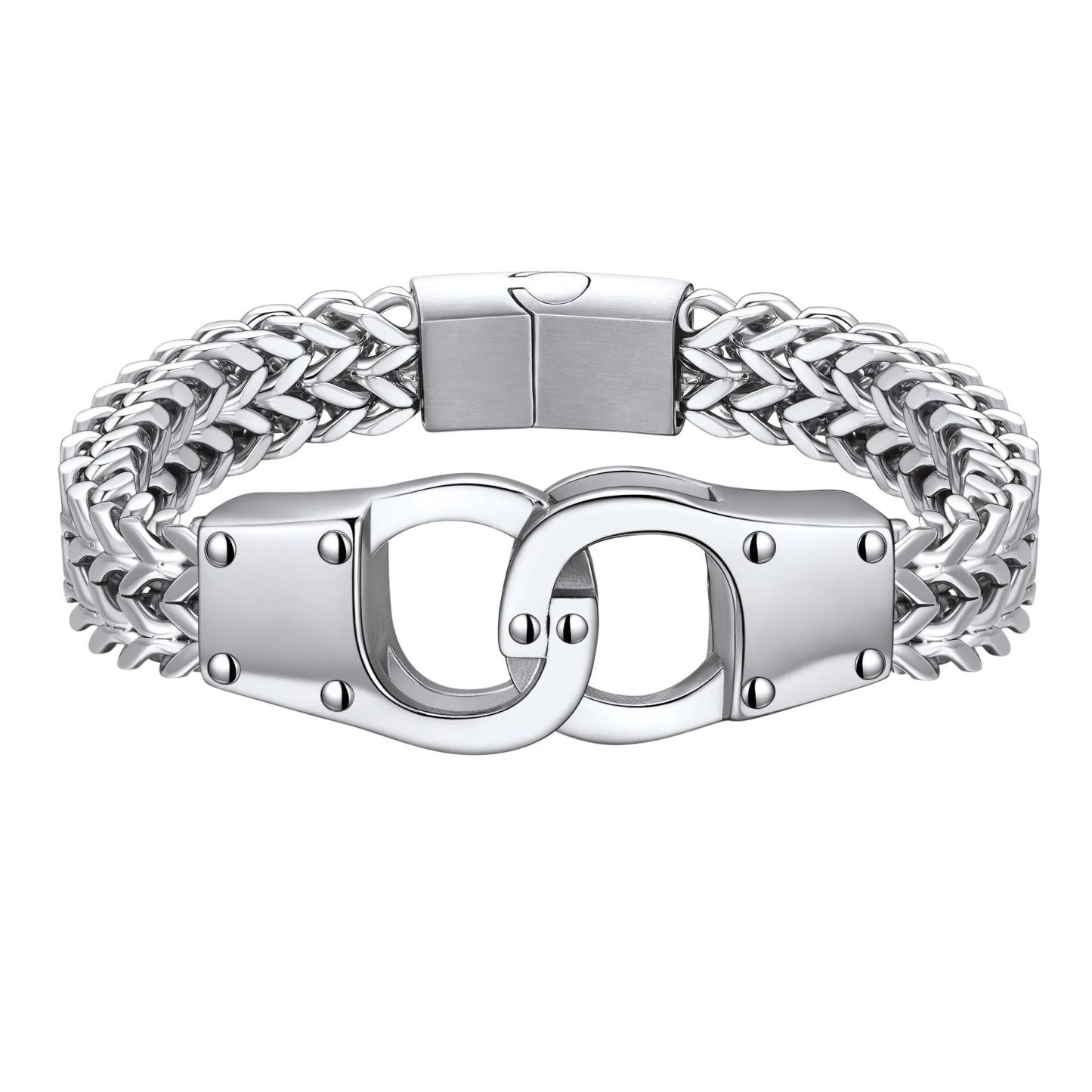 Custom Couple Handcuff Bracelet