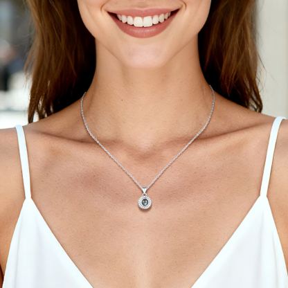 Personalized Photo Projection Necklace for Women Gift for Her