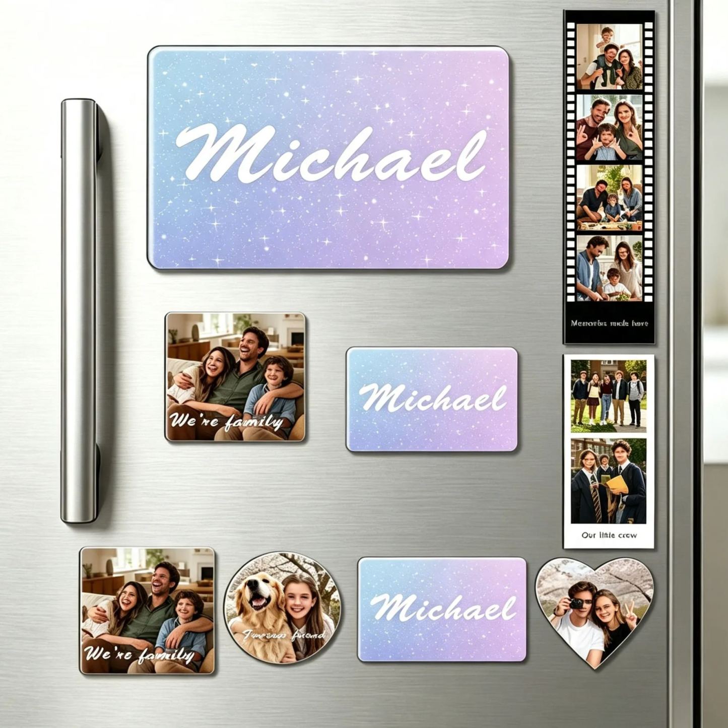 Custom Photo Rectangle Fridge Magnet