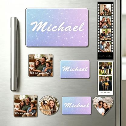 Custom Photo Rectangle Fridge Magnet