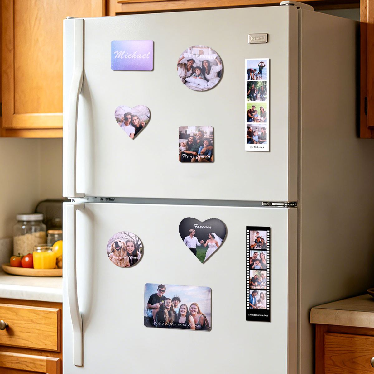 Custom Photo Rectangle Fridge Magnet