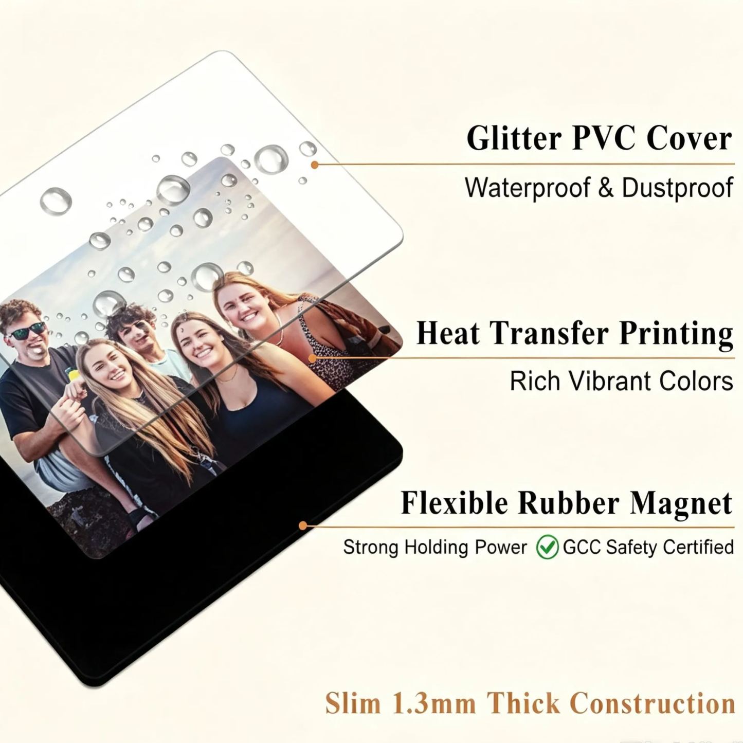 Custom Photo Rectangle Fridge Magnet
