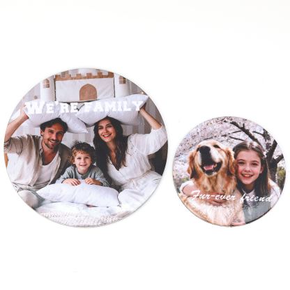 Custom Photo Round Fridge Magnet