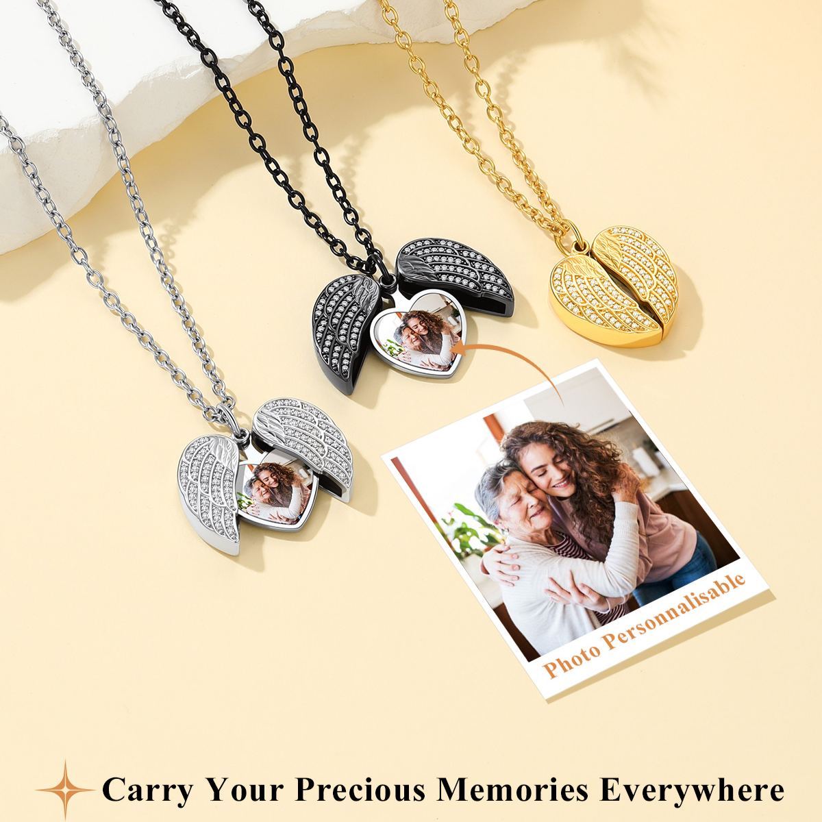 Custom 1-5 Nameplate Necklace for Women Birthday Gift