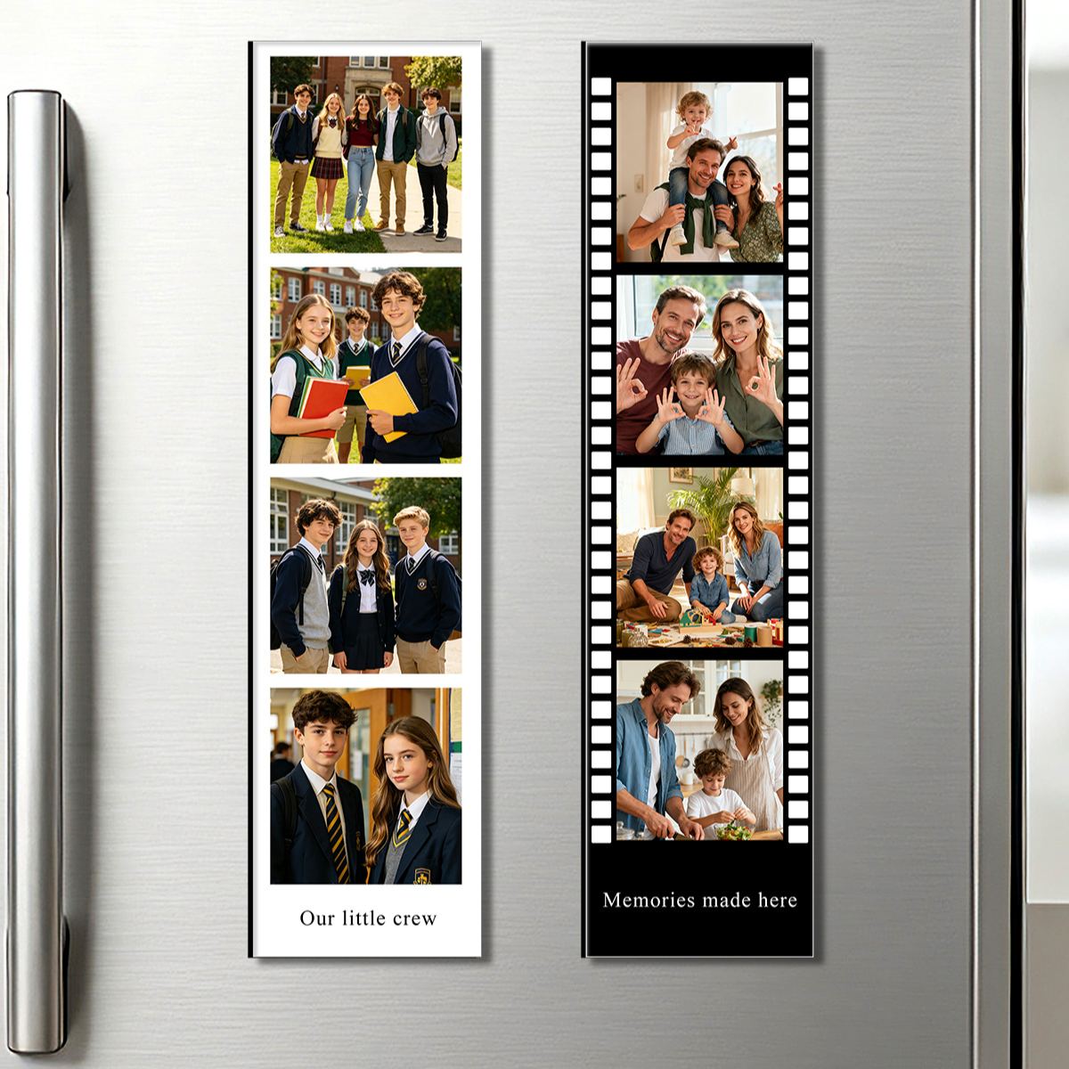 Custom Photo Strip Fridge Magnet