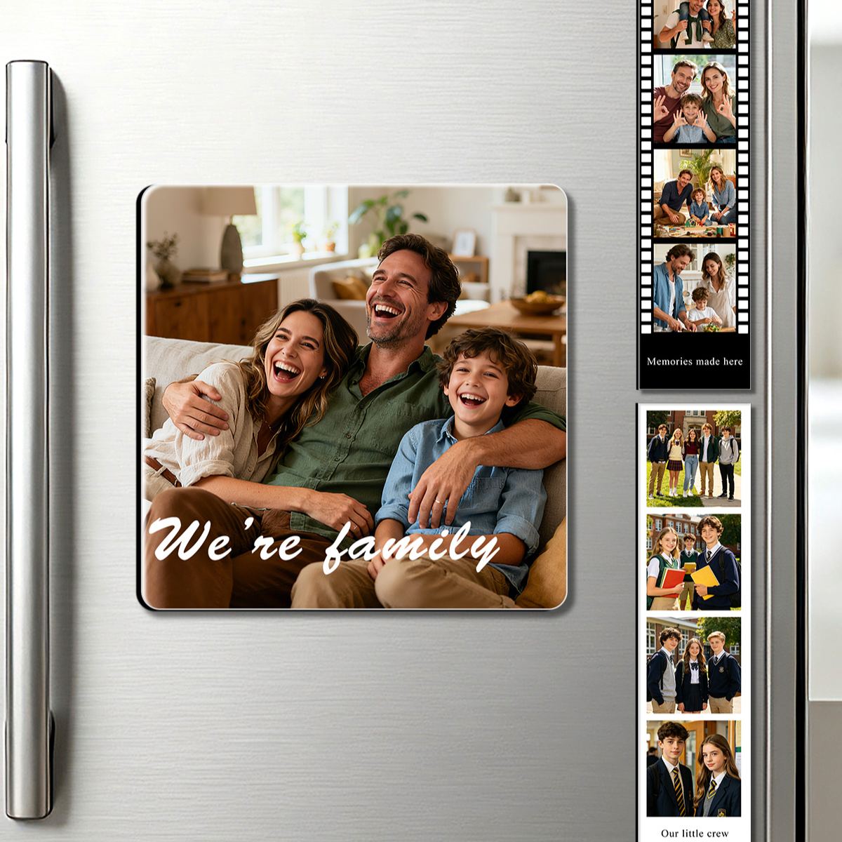 Custom Photo Square Fridge Magnet