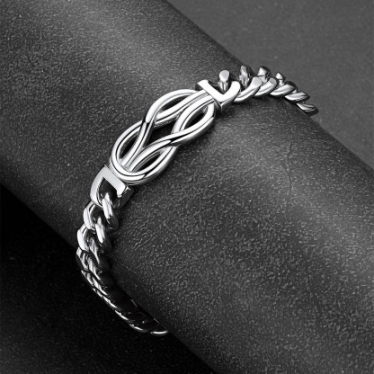Infinity Cuban Link Bracelets | Father's Day Gift