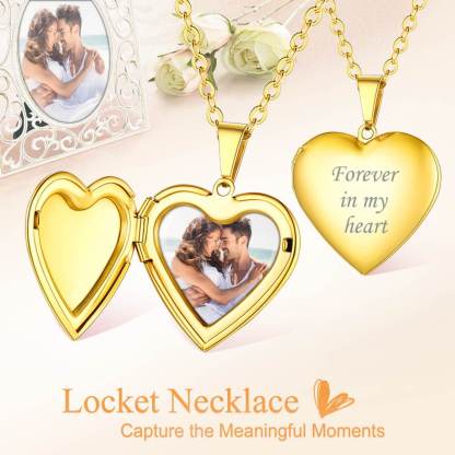 Locket Necklace with Picture