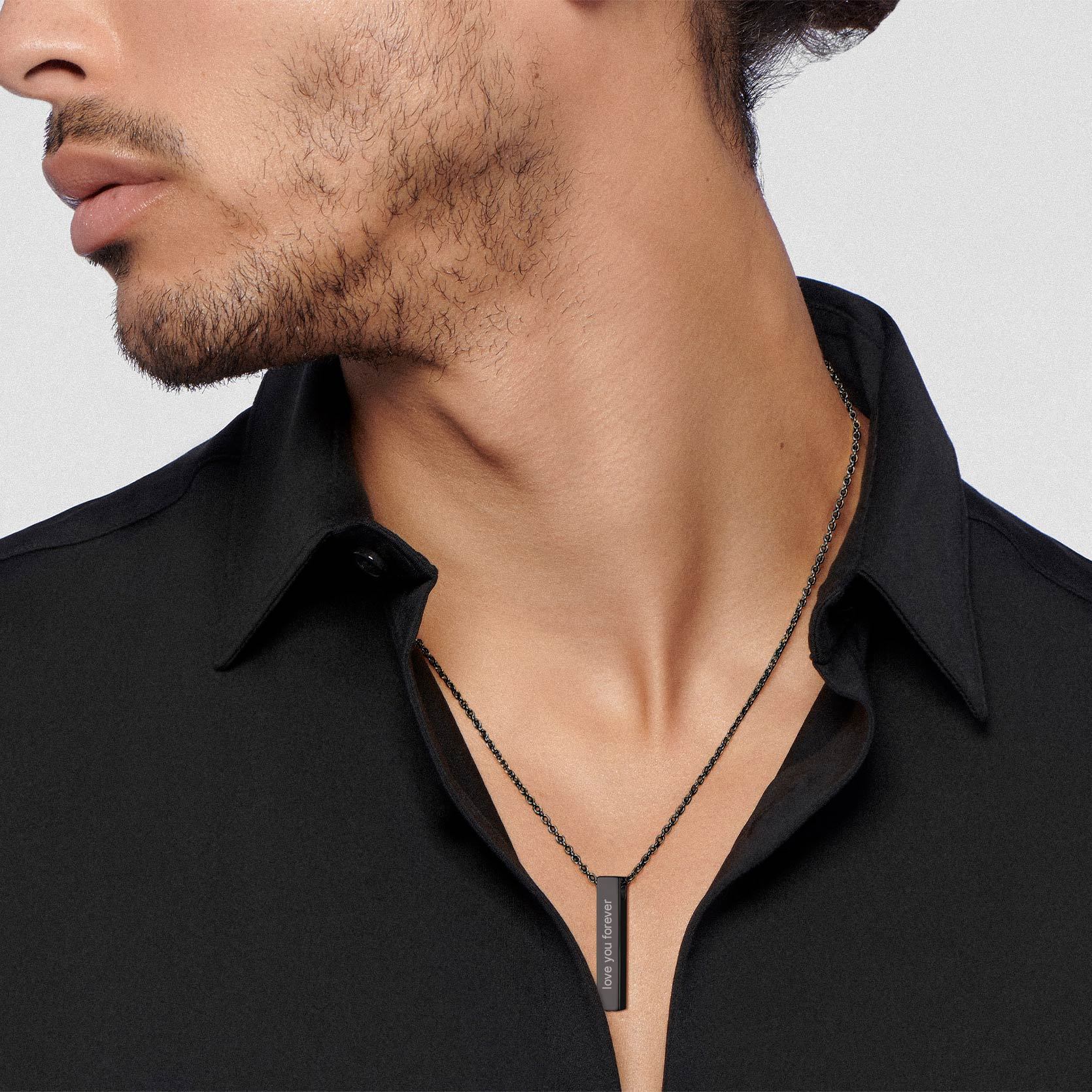 Memorial  Cremation Urn Necklace for men