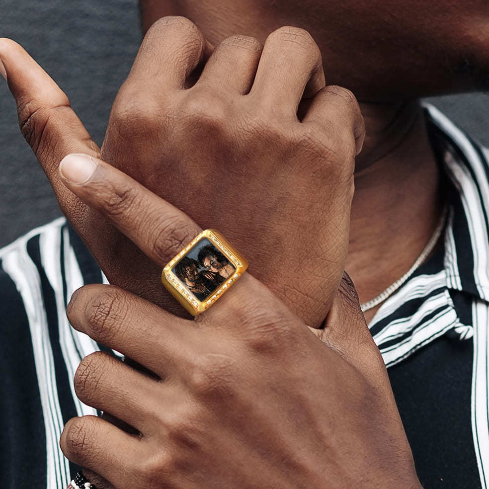 photo ring for men