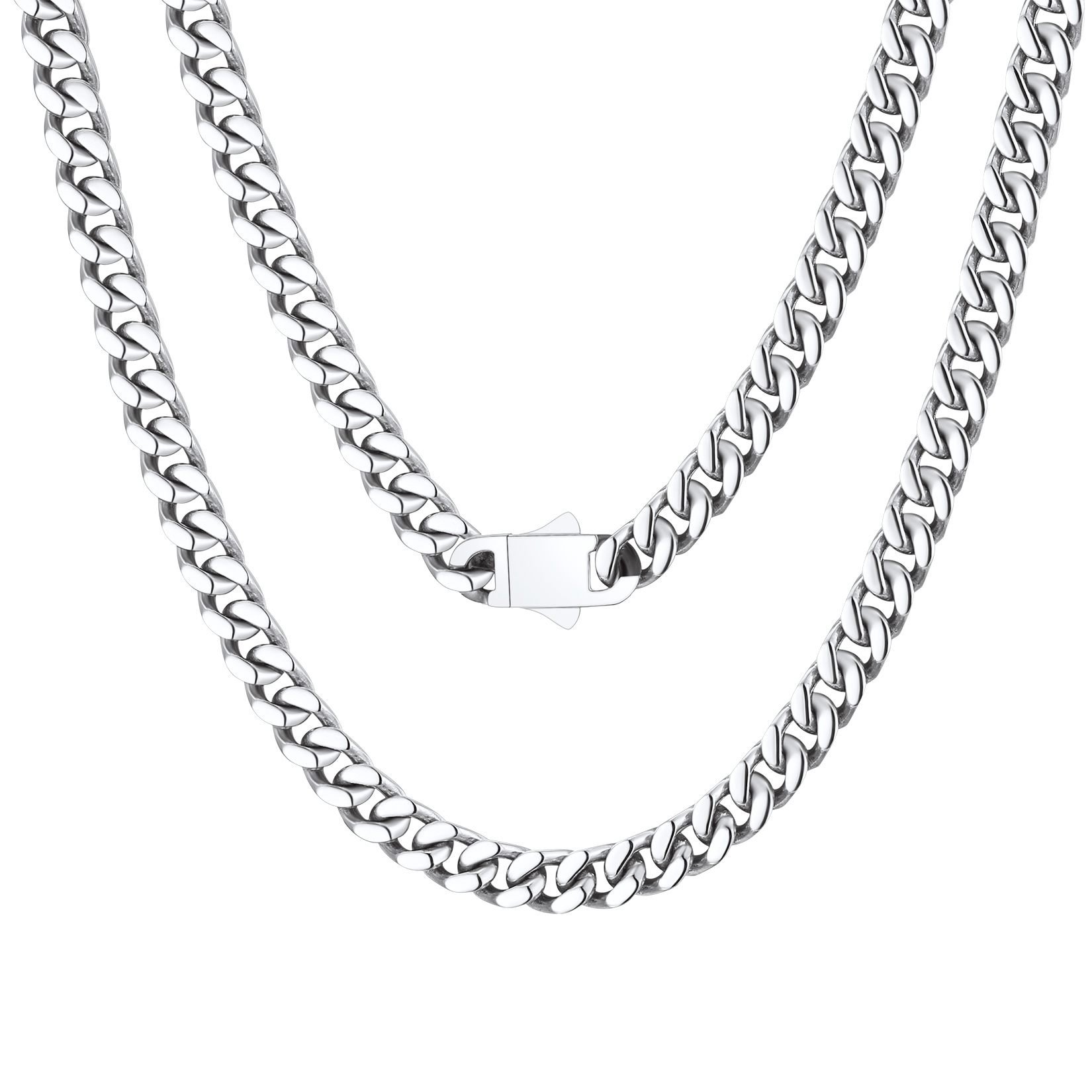 Chunky Miami Cuban Link Chain Necklace for Men