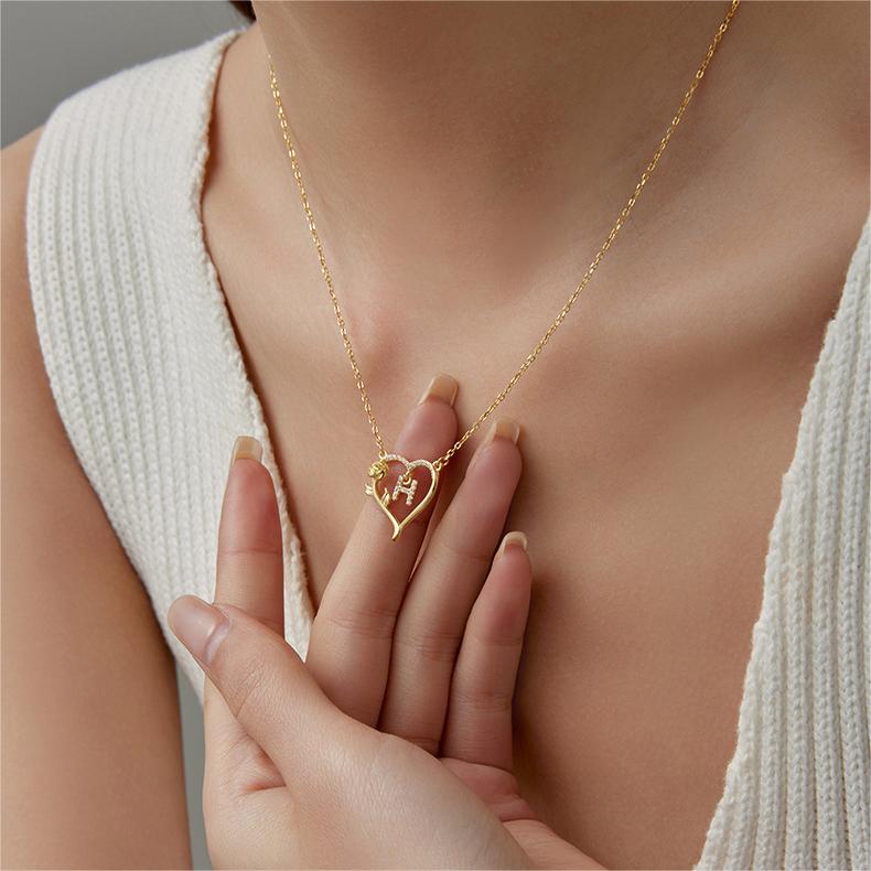 Choose You Initial Letter Necklace