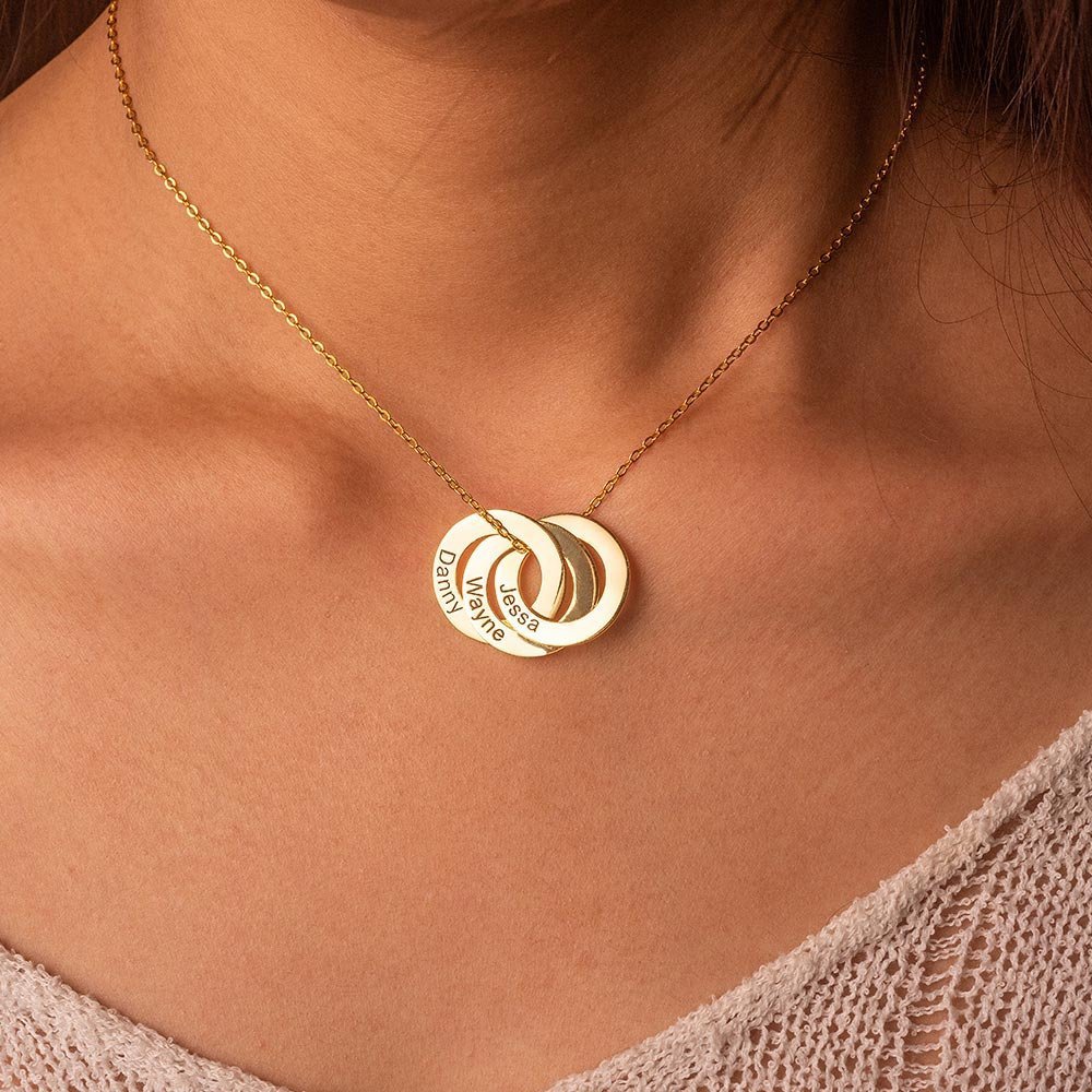 To My Tribe - Personalized Customized Name Necklace